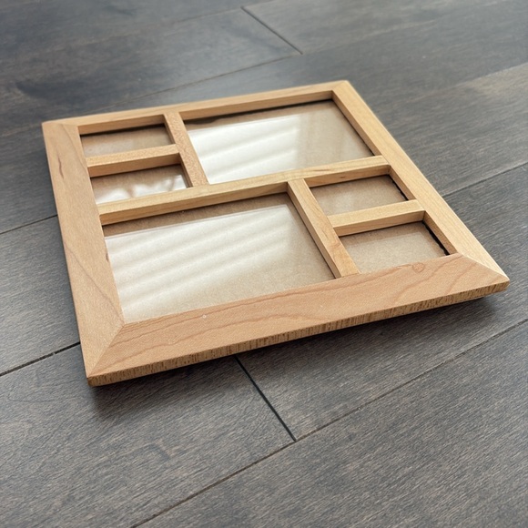 UMBRA Multi Photo Storage Box, Sliding Frame Lid, Trinkets Memory Wood Decor - Picture 11 of 14